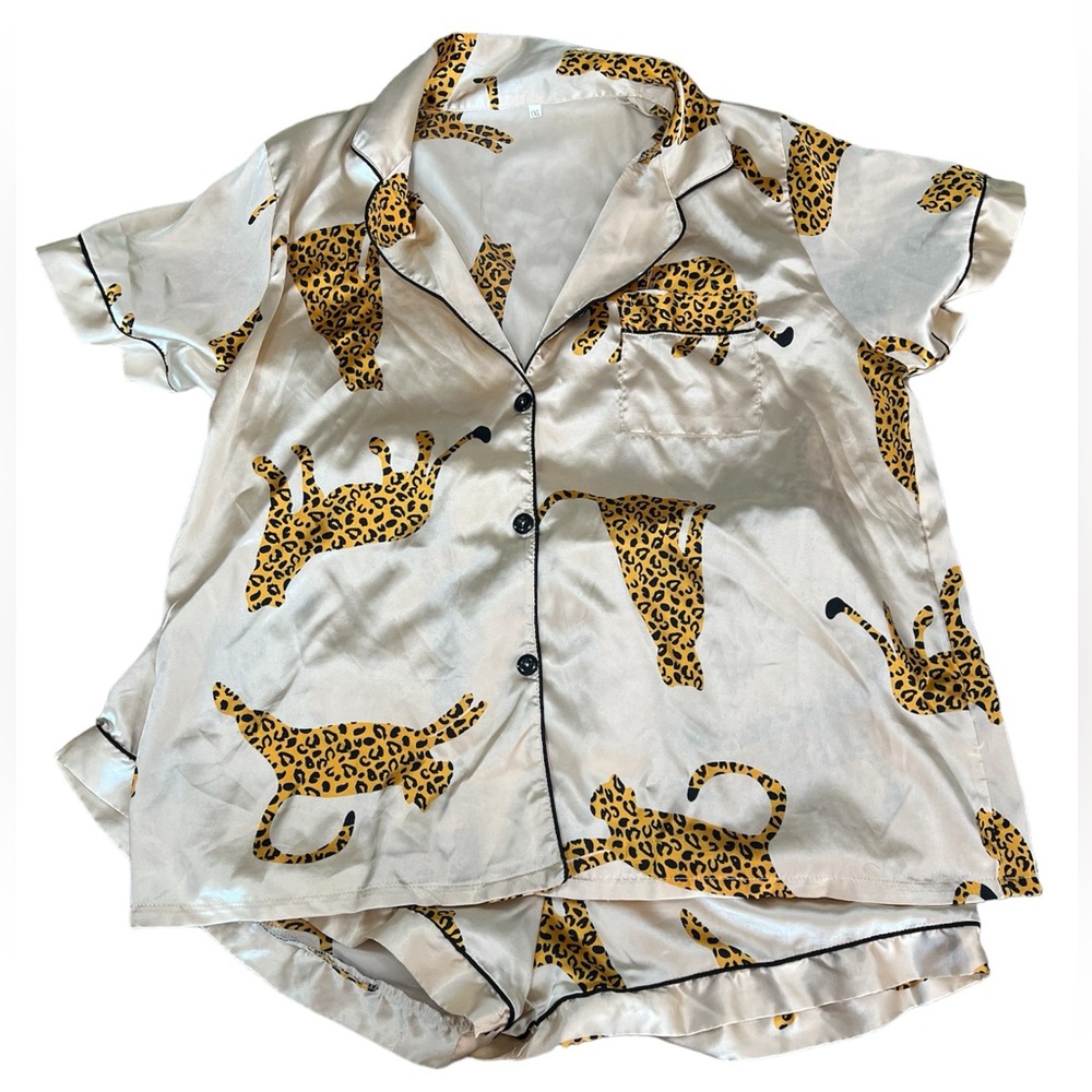 Silk pajamas